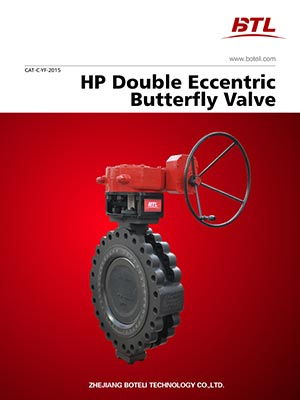 HP Double Eccentric Butterfly Valve